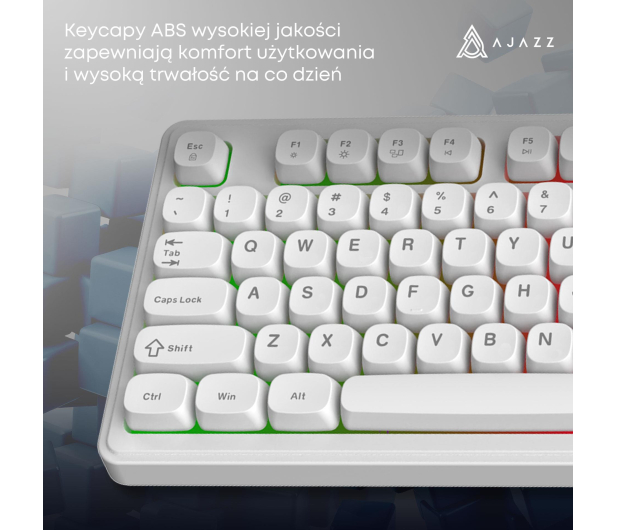 Ajazz AF98 biała - 1536380 - zdjęcie 6